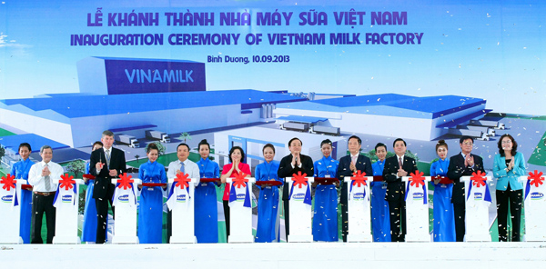 Việt Nam khánh thành nhà máy sữa nước hiện đại bậc nhất thế giới 1