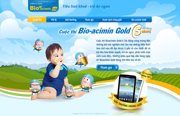 Ngập tràn quà tặng từ Bioacimin Gold – 5 tác động vàng 1