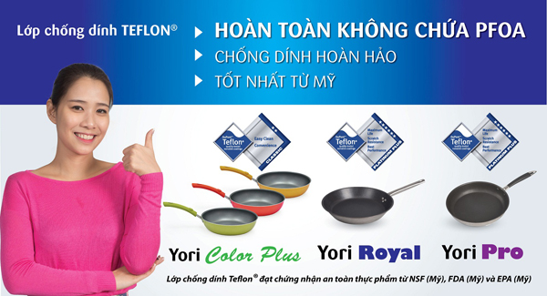 Chọn chảo chống dính an toàn cho sức khỏe 2