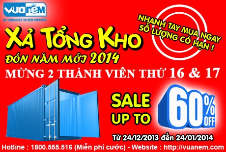 Nhộn nhịp khách mua chăn ga tại siêu thị đệm lớn nhất VN 2