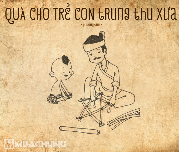 Chùm ảnh so sánh hoạt động vui chơi Trung thu xưa và nay 5