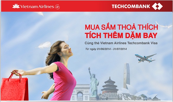 Techcombank tung khuyễn mãi “khủng” mùa du lịch 1