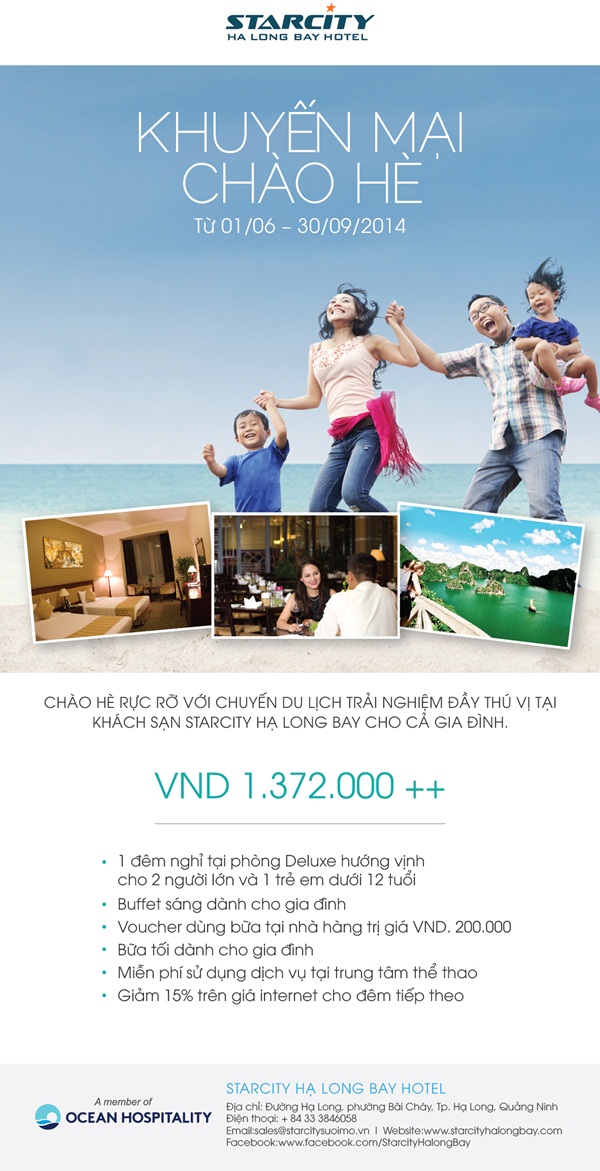 Chào hè rực rỡ cùng khách sạn StarCity Hạ Long Bay 3