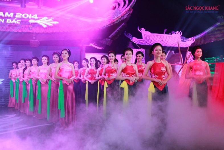 “Đã mắt” với 20 mỹ nhân Hoa hậu Việt Nam phía Bắc 1