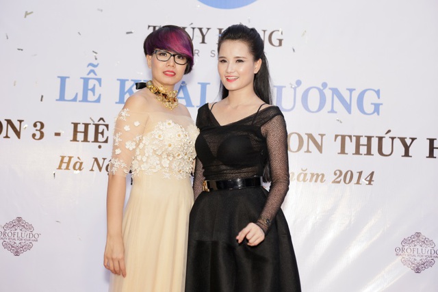 Theo chân MC Mai Ngọc, người đẹp Trương Tùng Lan tìm salon làm tóc uy tín 6