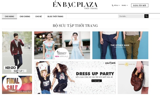 EnbacPlaza.vn - Chuyên trang dành cho các thương hiệu thời trang tại Việt Nam 1
