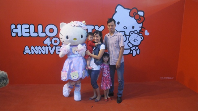 Gặp gỡ Hello Kitty tại Việt Nam nhân dịp sinh nhật Hello Kitty 40 tuổi 2
