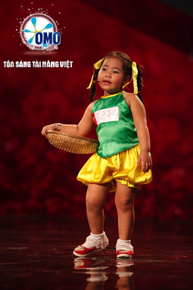 Gặp cô bé 4 tuổi “kiêu kỳ” của Vietnam’s Got Talent 2