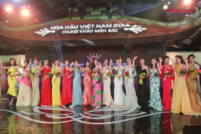 “Đã mắt” với 20 mỹ nhân Hoa hậu Việt Nam phía Bắc 7