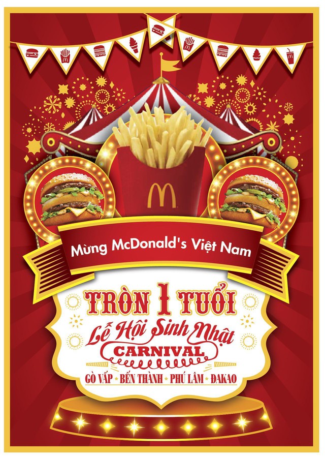 Xả stress cuối tuần với tiệc sinh nhật phong cách Carnival của McDonald's 3