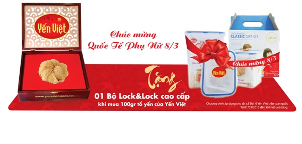 Quà tặng 8/3: Tổ yến thật lên ngôi 2