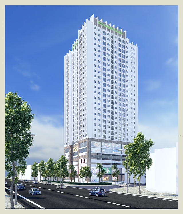 Phối cảnh dự án Eco Green Tower.