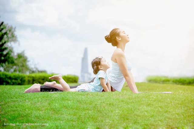  Không khí trong lành quyện trong mùi hương hoa cỏ tự nhiên tại Đảo Kim Cương.