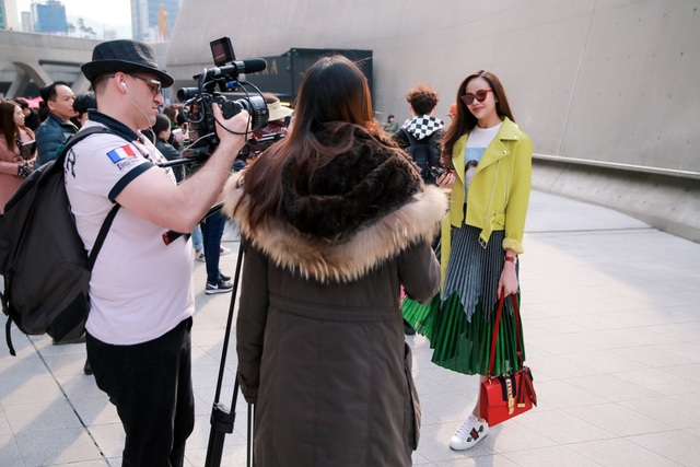 Sella Trương cực chất với cách phối đồ màu sắc tại Seoul Fashion Week - Ảnh 7.