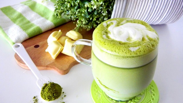 Sức hút từ ly trà sữa matcha khiến vạn người mê - Ảnh 1.