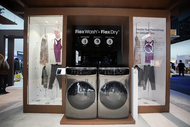 Samsung mang tới SEAO Forum 2017 hệ thống giặt sấy FlexWash và FlexDry - Ảnh 1.