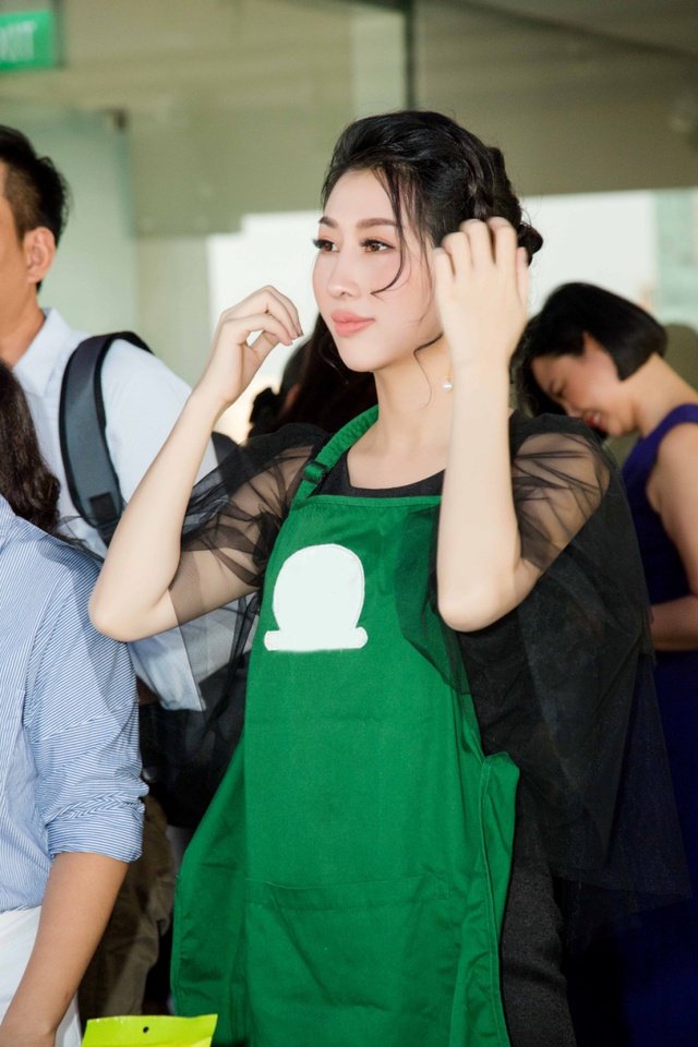 Hoa hậu Đặng Thanh Mai khoe vẻ đẹp ngọt ngào tại sự kiện - Ảnh 7.